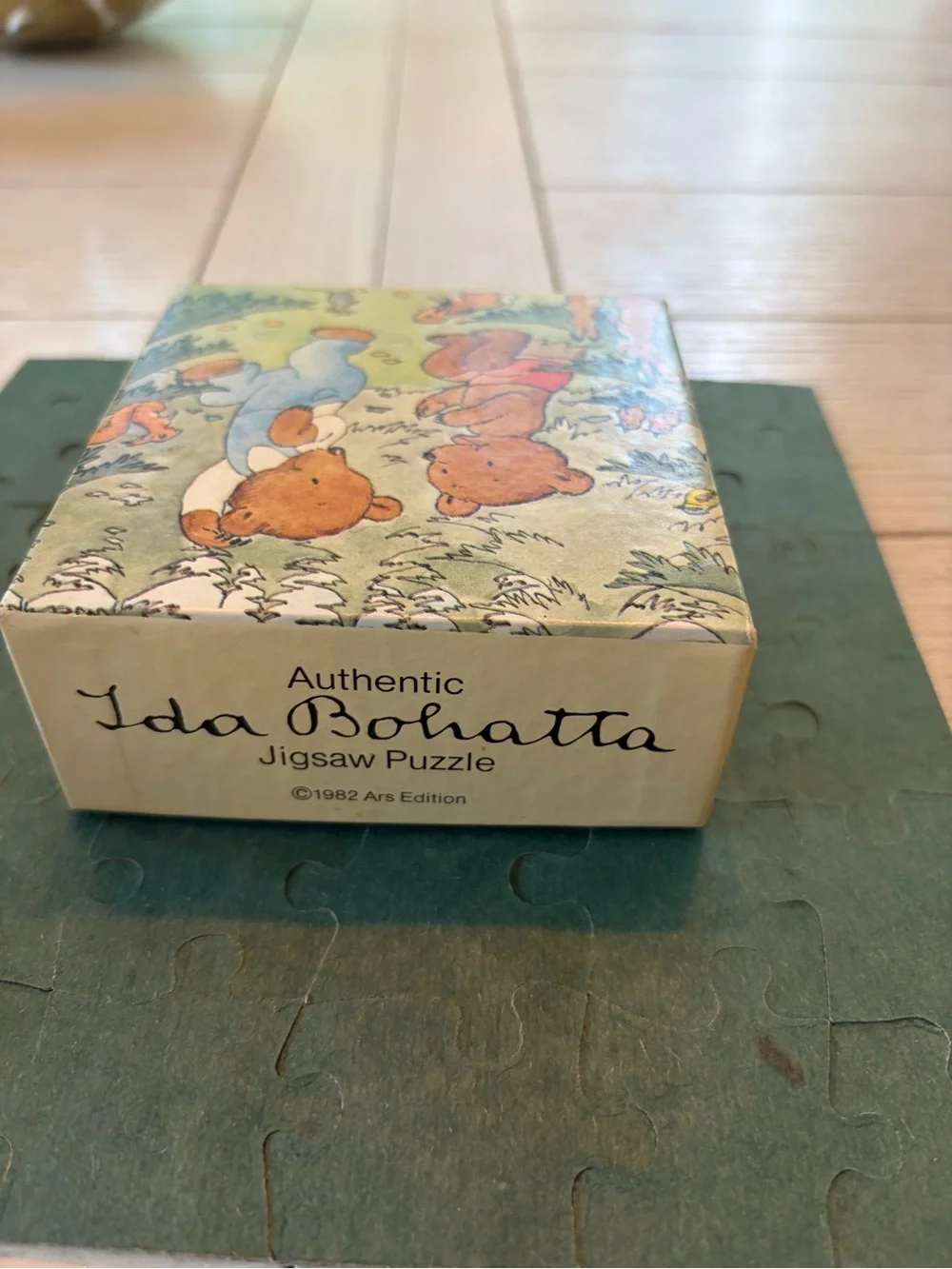 Vintage 1982 Authentic Ida Bojhatta Jigsaw Puzzle, 36 Pcs 7.5x7.5